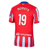 Atletico Madrid Alvaro Morata #19 Hjemmedrakt 2024-25 Kortermet